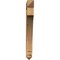 Ekena Millwork Imperial Arts & Crafts Rough Sawn Bracket, Western Red Cedar, 4"W x 34"D x 38"H BKT04X34X38IMP03RWR - alternate 4